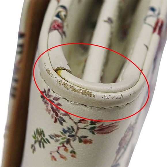 DIOR White Leather Wallet - Picture 11 of 16